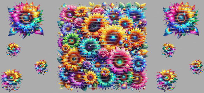 16oz Sunflower Girl-SU-491